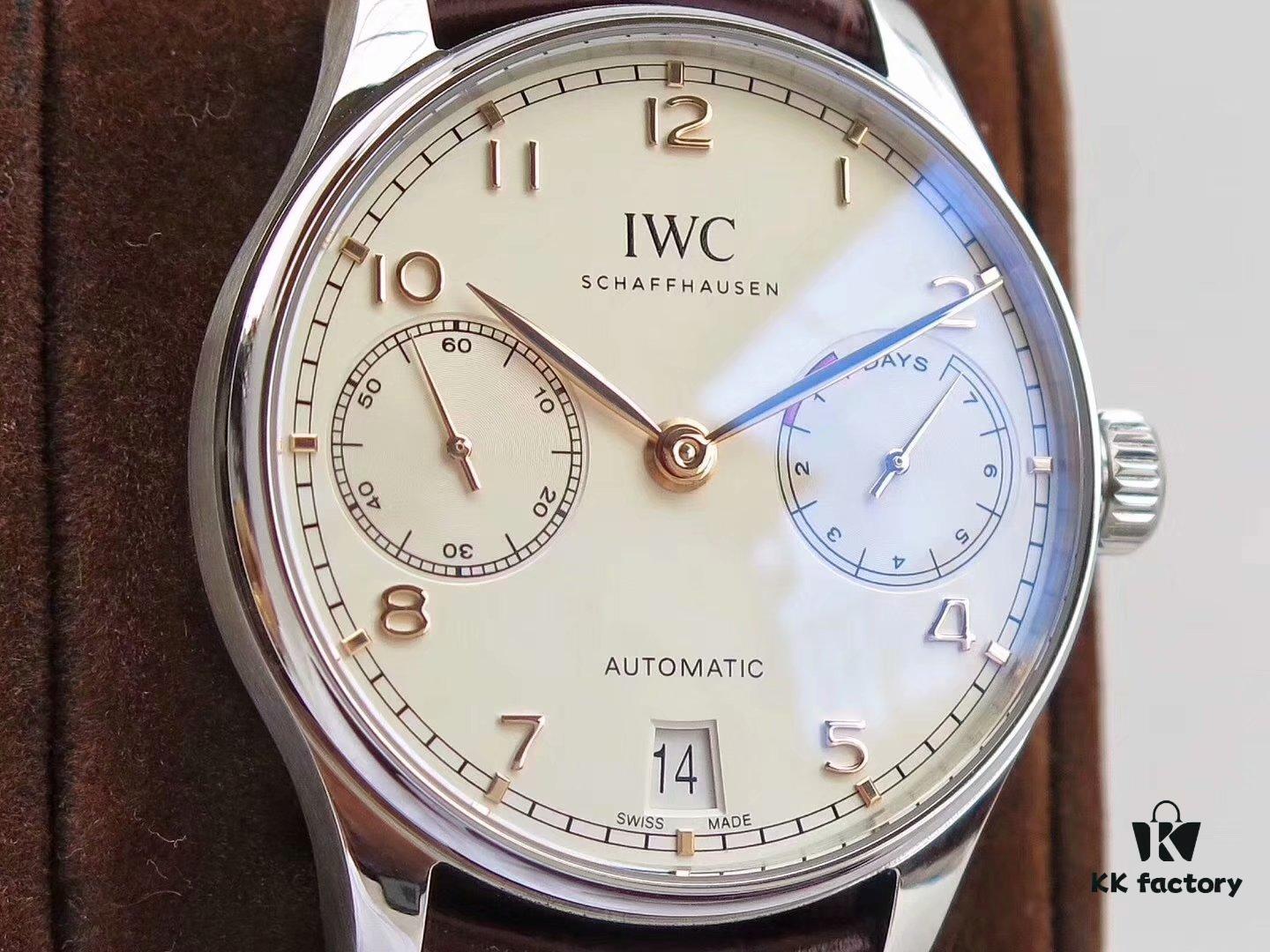 6931a7d9ccd8ab3d7af9c40d Arrival ZF Production. Latest Movement, IWC Portuguese Series 7-Day Automatic Mechanical Movement with Independent Small Seconds, Genuine Power Reserve Indicator, Sapphire Crystal, 42mm Leather Strap