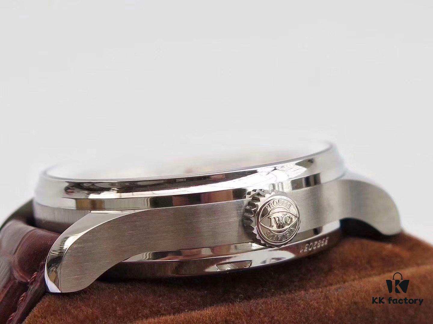 6931a7d9ccd8ab3d7af9c40e Arrival ZF Production. Latest Movement, IWC Portuguese Series 7-Day Automatic Mechanical Movement with Independent Small Seconds, Genuine Power Reserve Indicator, Sapphire Crystal, 42mm Leather Strap