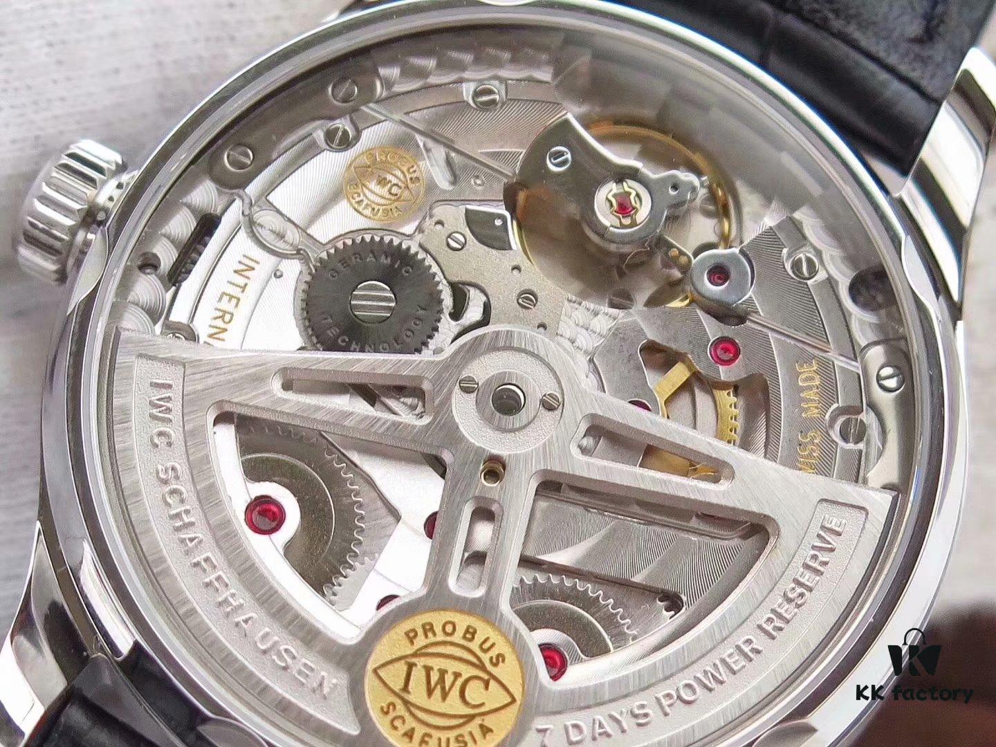 6931a7d9ccd8ab3d7af9c411 Arrival ZF Production. Latest Movement, IWC Portuguese Series 7-Day Automatic Mechanical Movement with Independent Small Seconds, Genuine Power Reserve Indicator, Sapphire Crystal, 42mm Leather Strap