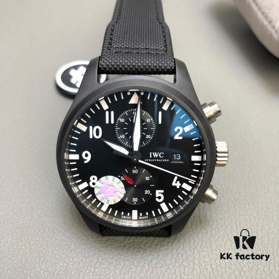 6931a7dfccd8ab3d7af9c477 Top Version ZF Factory IWC Big Pilot's Watch IW502001 - One-to-One Molded, True Kinetic Display