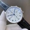 6931a7e0ccd8ab3d7af9c47d AZ Reenacts with Strength, Stunning Launch of the IWC Portuguese Series 150th Anniversary Back-Transparent Chronograph Limited Edition
