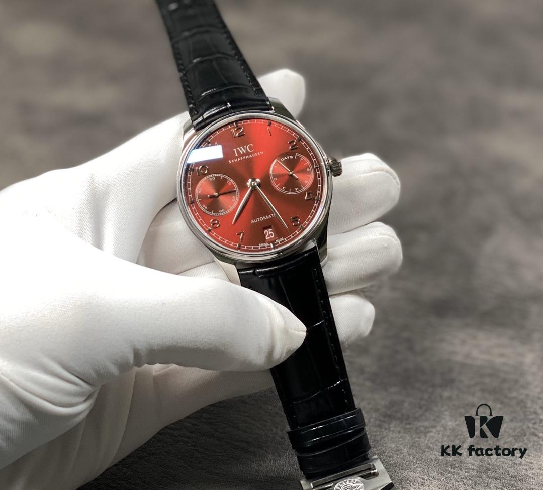 IWC Portugieser New Colorway - Vibrant Red - Actual Shipment Photos