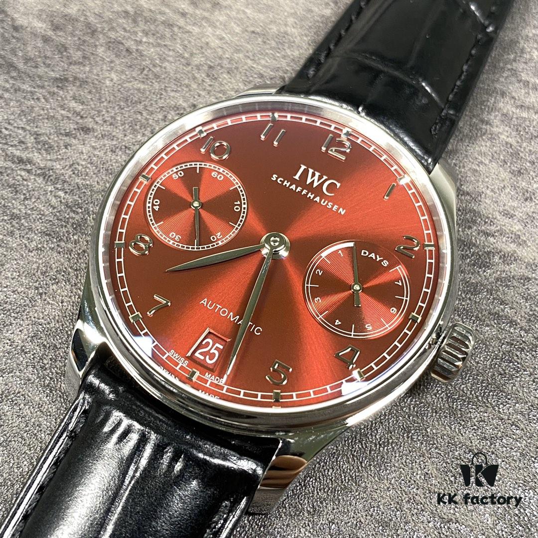 IWC Portugieser New Colorway - Vibrant Red - Actual Shipment Photos