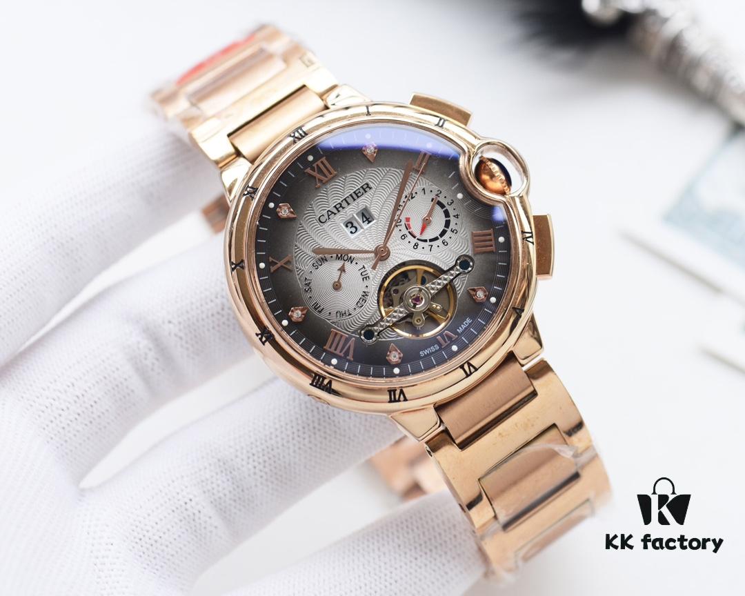 6931a7e7ccd8ab3d7af9c4fa Cartier - Men's Luxury Watch with 316L Stainless Steel Case, Automatic Mechanical Movement, and Mineral Anti-Scratch Glass