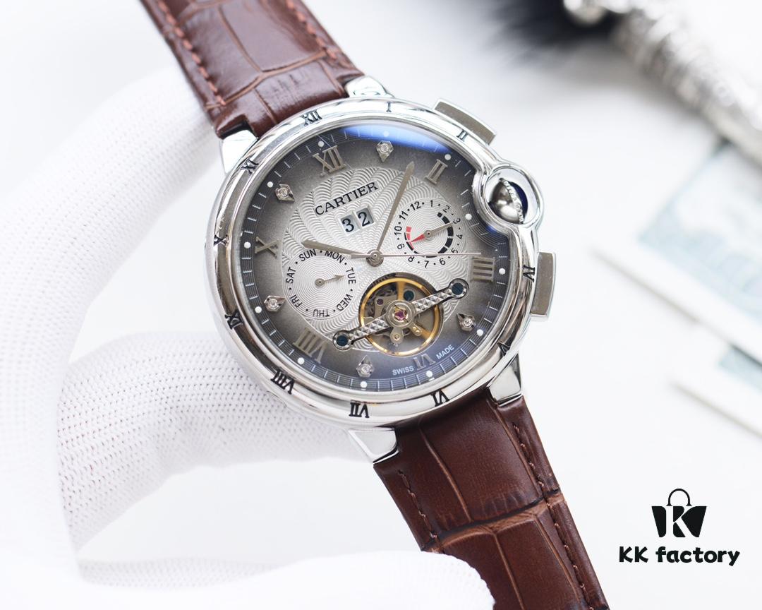 6931a7e7ccd8ab3d7af9c4fd Cartier - Men's Luxury Watch with 316L Stainless Steel Case, Automatic Mechanical Movement, and Mineral Anti-Scratch Glass