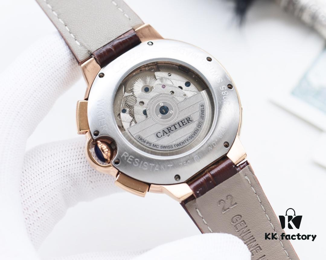 6931a7e8ccd8ab3d7af9c4ff Cartier - Men's Luxury Watch with 316L Stainless Steel Case, Automatic Mechanical Movement, and Mineral Anti-Scratch Glass