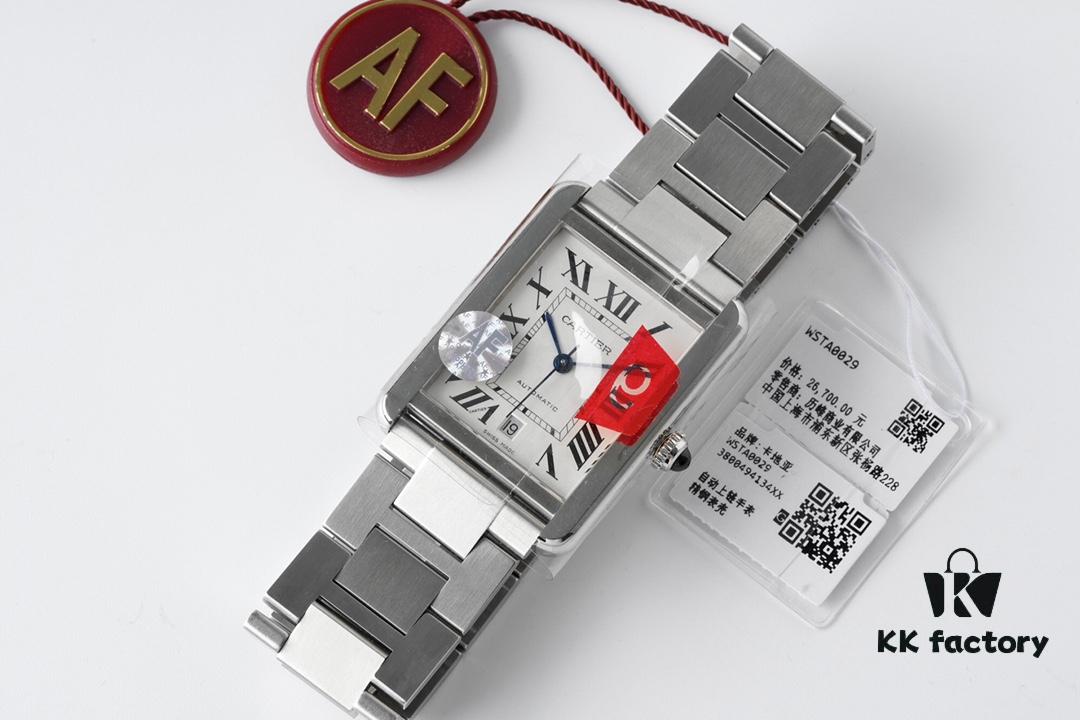 6931a7e9ccd8ab3d7af9c518 AF's Most Beautiful Tank Series Watch! Masterpiece Cartier Grand Tank W5200028 Mechanical Watch, Exquisitely Showcasing the Aesthetics of Square Design, Majestic and Powerful, Simple Yet Bold, Highlighting the Gentleman's Composed Style
