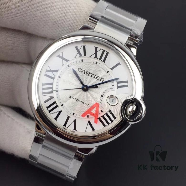 6931a7eaccd8ab3d7af9c524 V6 High-End Replica Cartier Blue Angelfish Large 42mm Men's Mechanical Watch
