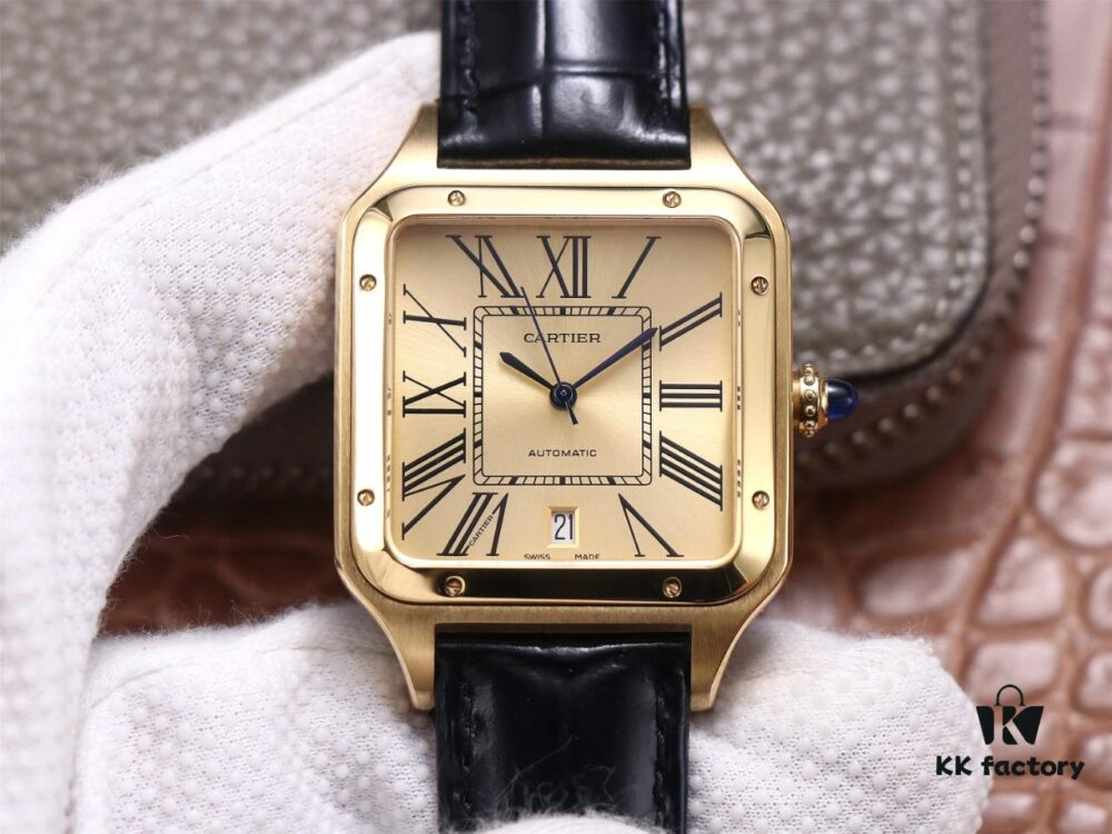 6931a7ebccd8ab3d7af9c536 UU Factory Latest Replica Cartier Santos-Dumont Watch & Couple Watches