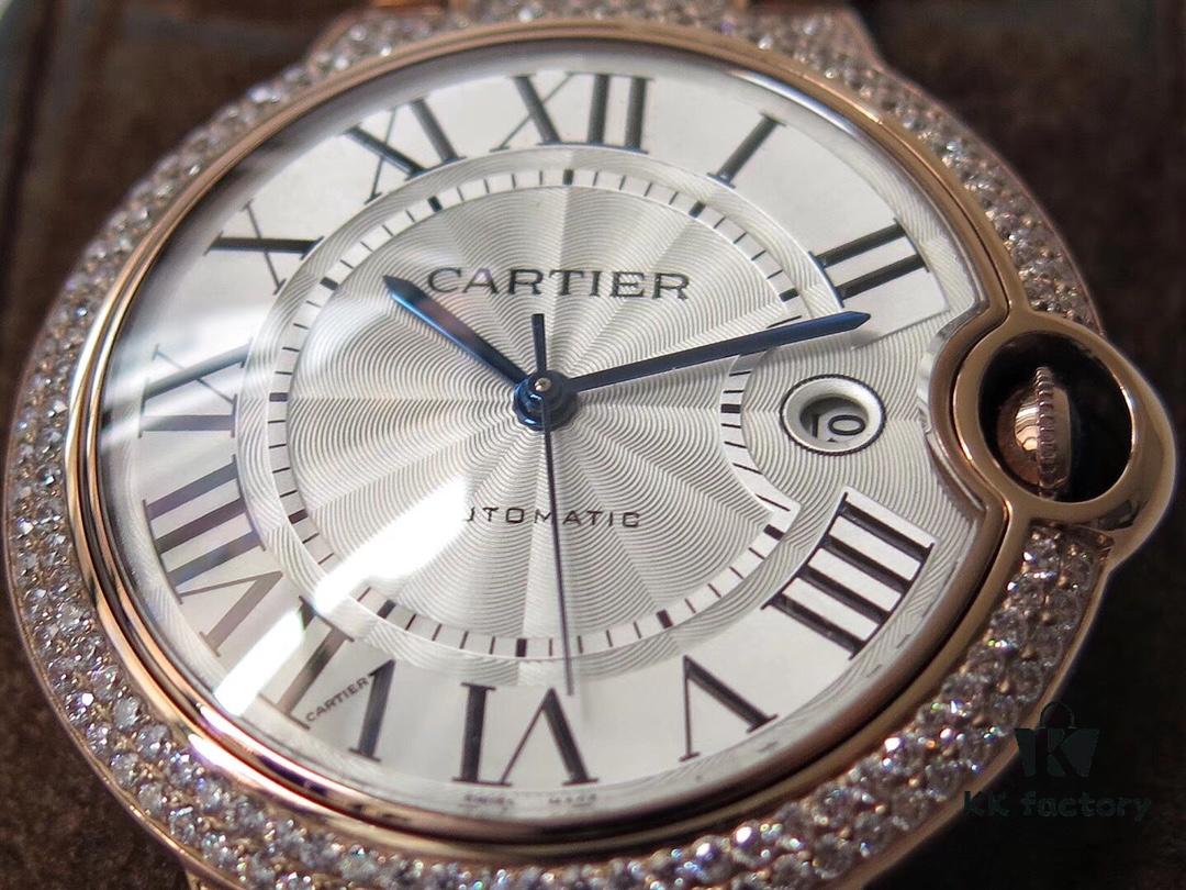 6931a7edccd8ab3d7af9c553 TW Production Cartier Royal-Level Fully Set Diamond Version 42mm Ballon Bleu