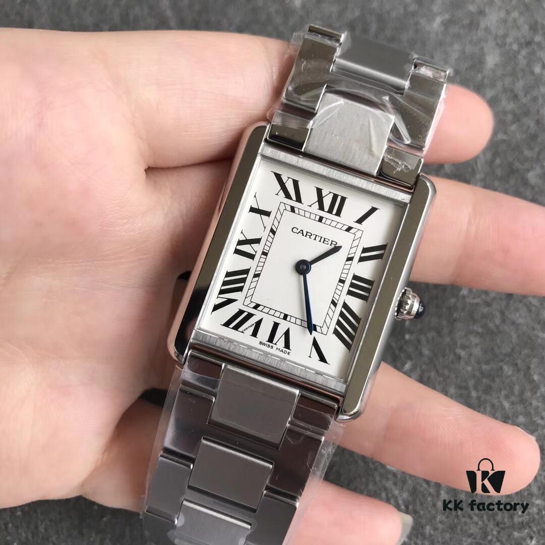 6931a7eeccd8ab3d7af9c574 TW Taiwan Factory: Highest Fidelity Cartier Solo Tank Women's Watch