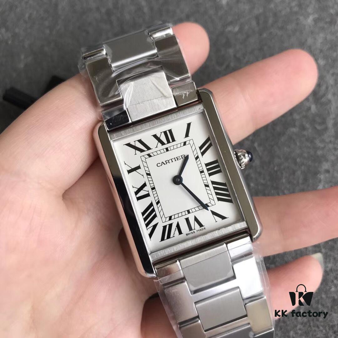 6931a7efccd8ab3d7af9c575 TW Taiwan Factory: Highest Fidelity Cartier Solo Tank Women's Watch