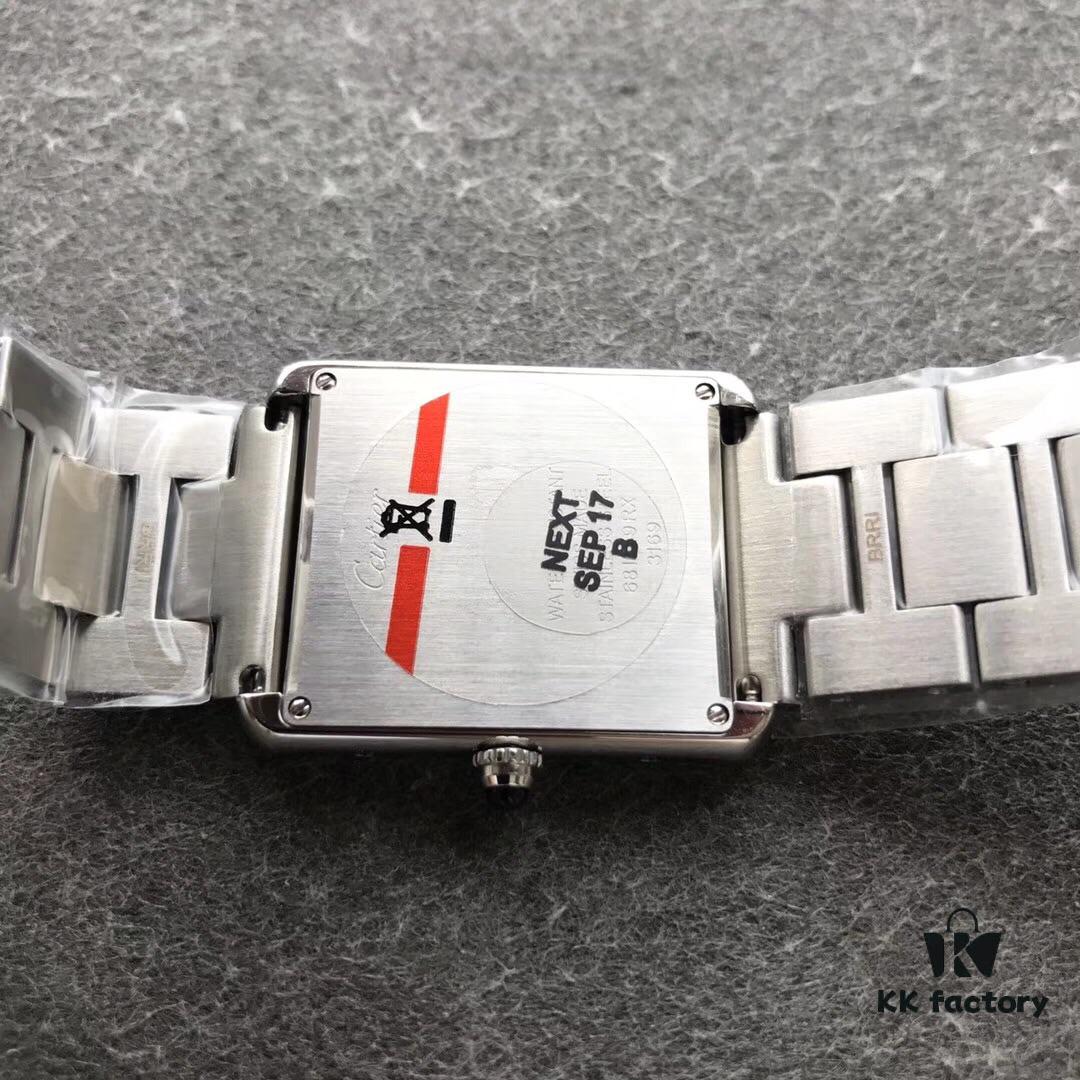 6931a7efccd8ab3d7af9c579 TW Taiwan Factory: Highest Fidelity Cartier Solo Tank Women's Watch