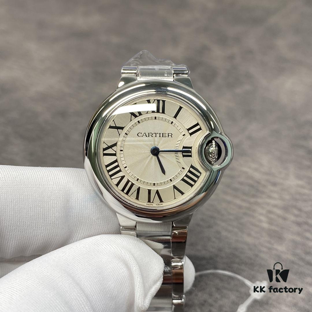 6931a7f0ccd8ab3d7af9c585 Cartier Ballon Bleu 33mm Women's Watch, Size 33MM, Actual Product Photos