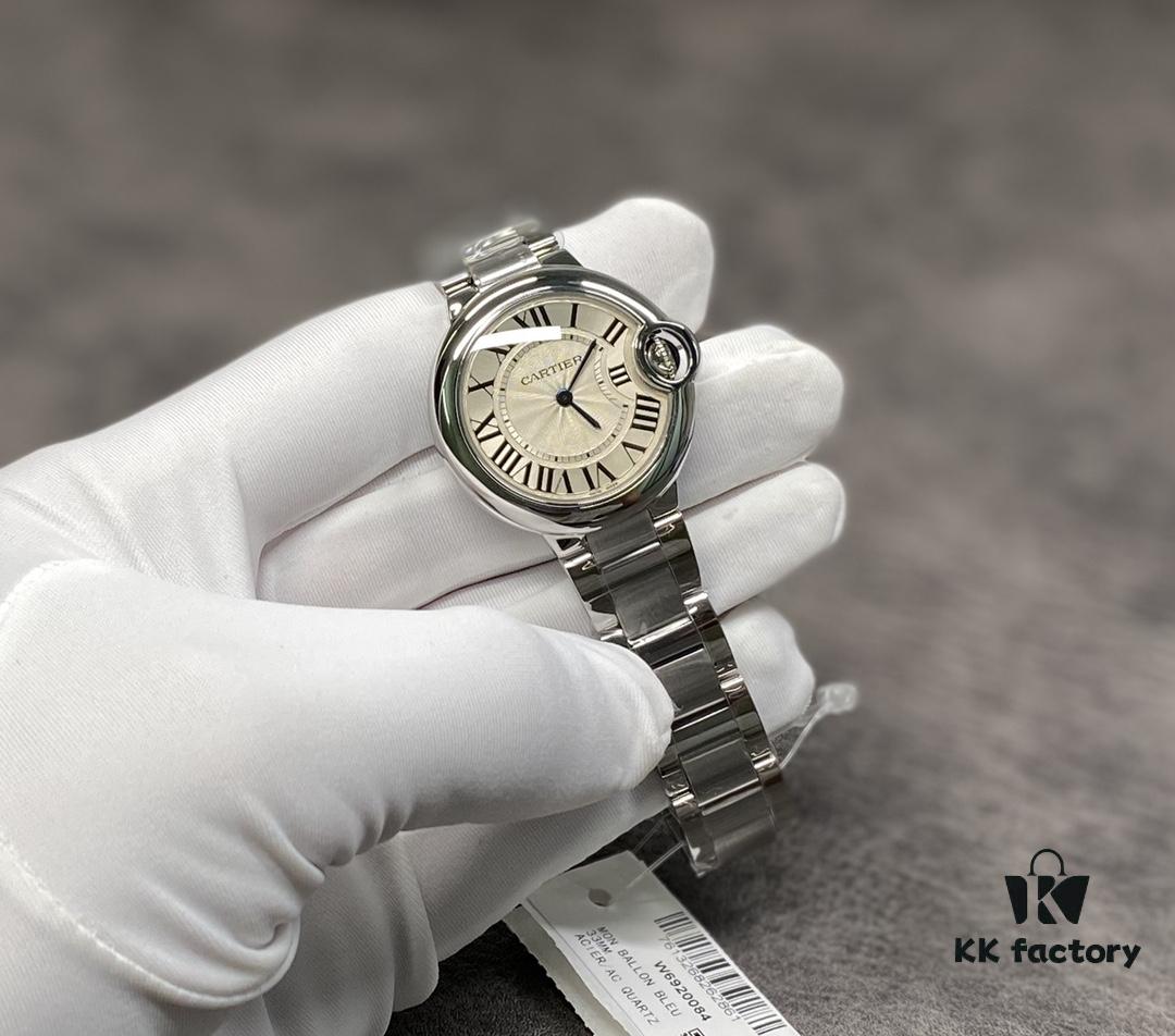 6931a7f0ccd8ab3d7af9c586 Cartier Ballon Bleu 33mm Women's Watch, Size 33MM, Actual Product Photos