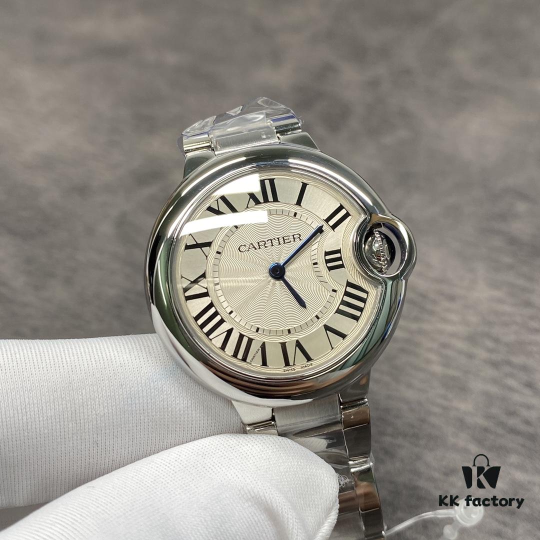 6931a7f0ccd8ab3d7af9c587 Cartier Ballon Bleu 33mm Women's Watch, Size 33MM, Actual Product Photos