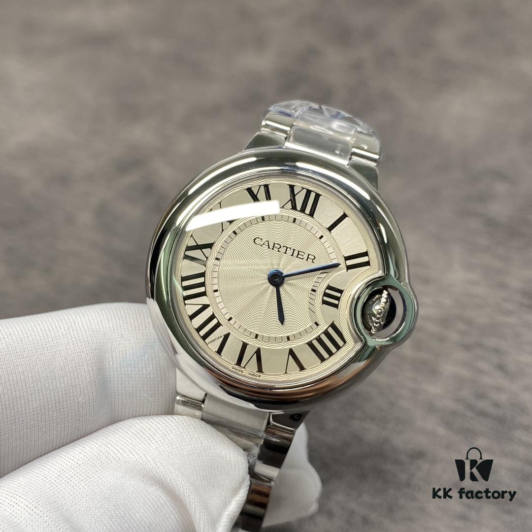 6931a7f0ccd8ab3d7af9c588 Cartier Ballon Bleu 33mm Women's Watch, Size 33MM, Actual Product Photos