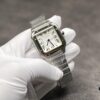 6931a7f0ccd8ab3d7af9c58f Cartier New Santos, V6 Factory Edition! 316 Material, Swiss Craftsmanship Fire-Blued Steel Hands, Swiss Anti-Reflective Coating, Scratch-Resistant and Fingerprint-Resistant Treatment!