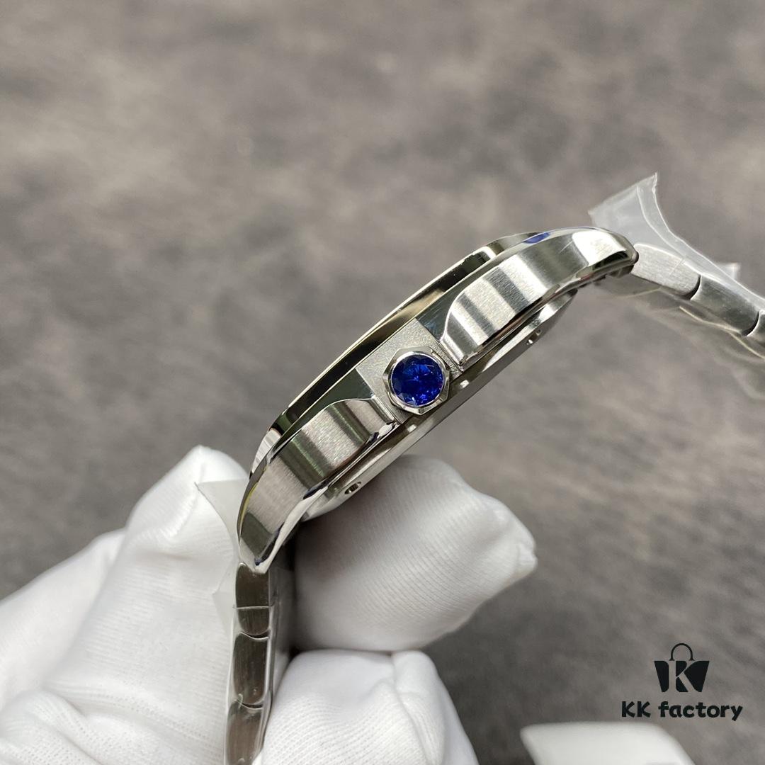 6931a7f0ccd8ab3d7af9c592 Cartier New Santos, V6 Factory Edition! 316 Material, Swiss Craftsmanship Fire-Blued Steel Hands, Swiss Anti-Reflective Coating, Scratch-Resistant and Fingerprint-Resistant Treatment!