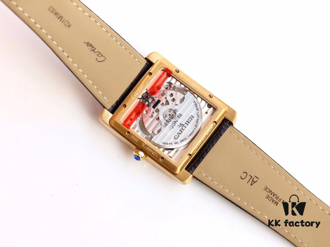 6931a7f1ccd8ab3d7af9c5a6 Taiwan Factory F5, Cartier Tank Series, Full Diamond Dial VS Upgraded Version, Andy Lau's British Tank Ultimate Edition, Square Men's Watch