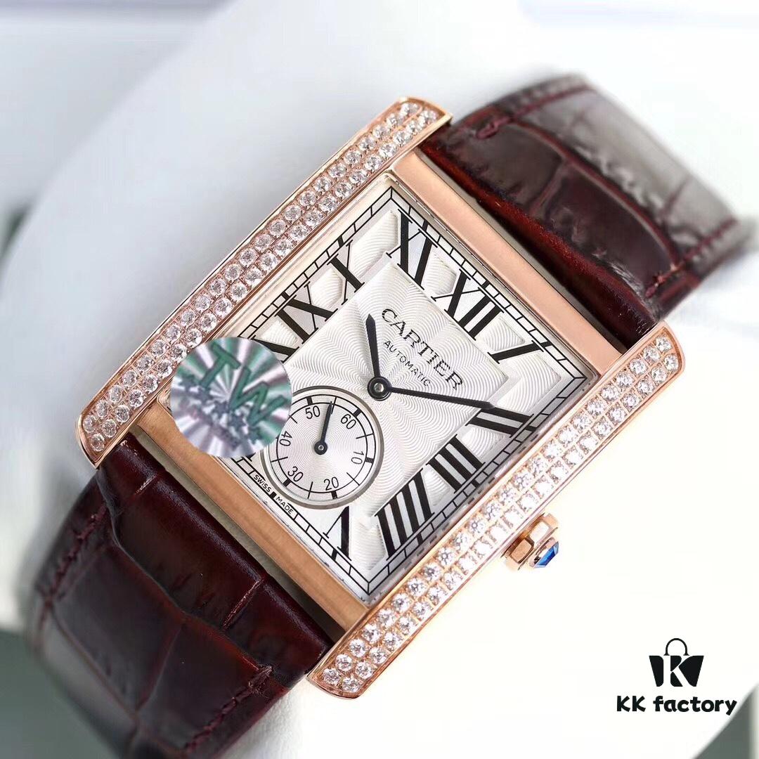 6931a7f2ccd8ab3d7af9c5ab Taiwan Factory F5, Cartier Tank Series, VS Upgraded Version, Andy Lau's English Tank Ultimate Edition, Square Men's Watch