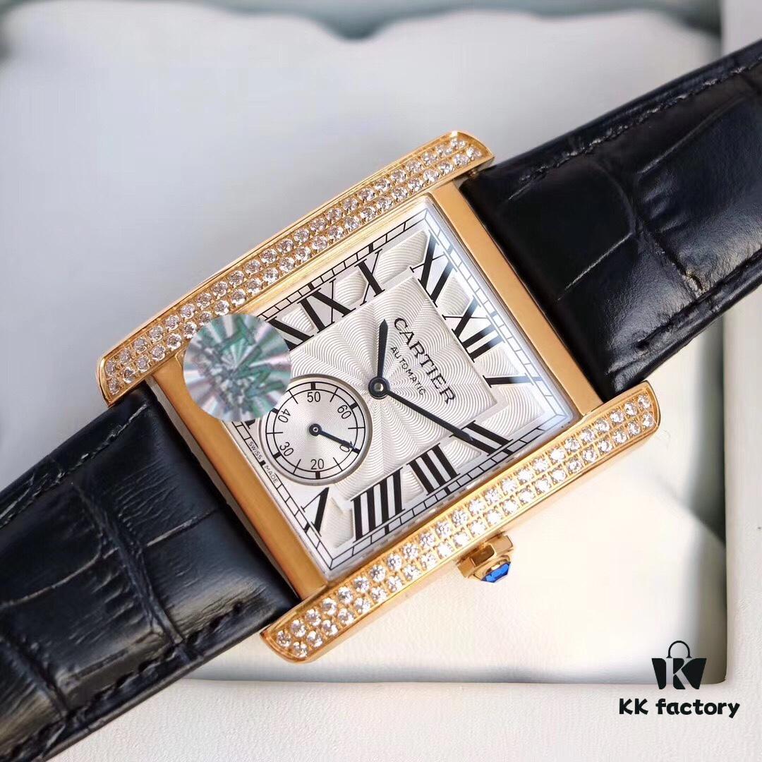 6931a7f2ccd8ab3d7af9c5ad Taiwan Factory F5, Cartier Tank Series, VS Upgraded Version, Andy Lau's English Tank Ultimate Edition, Square Men's Watch