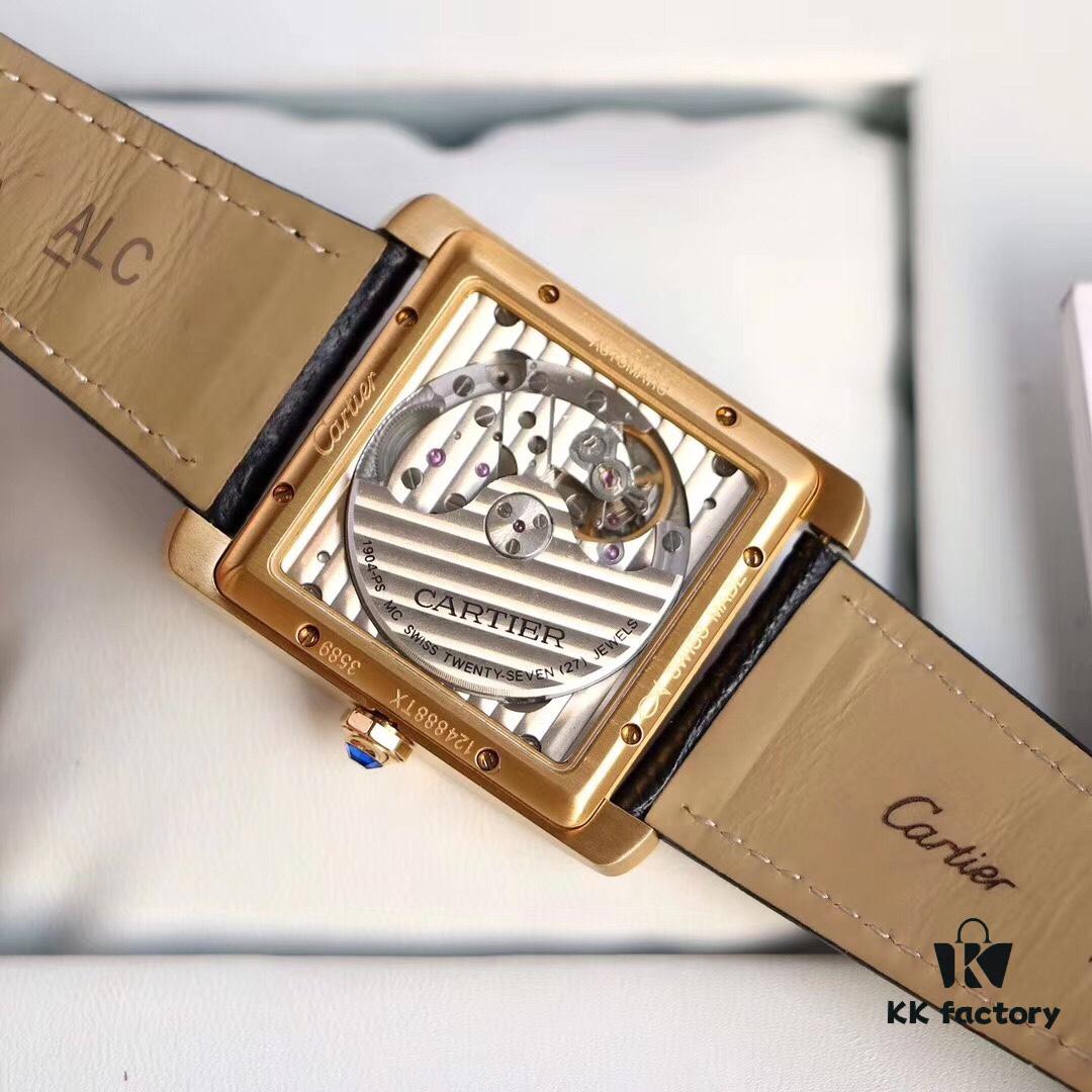 6931a7f2ccd8ab3d7af9c5af Taiwan Factory F5, Cartier Tank Series, VS Upgraded Version, Andy Lau's English Tank Ultimate Edition, Square Men's Watch