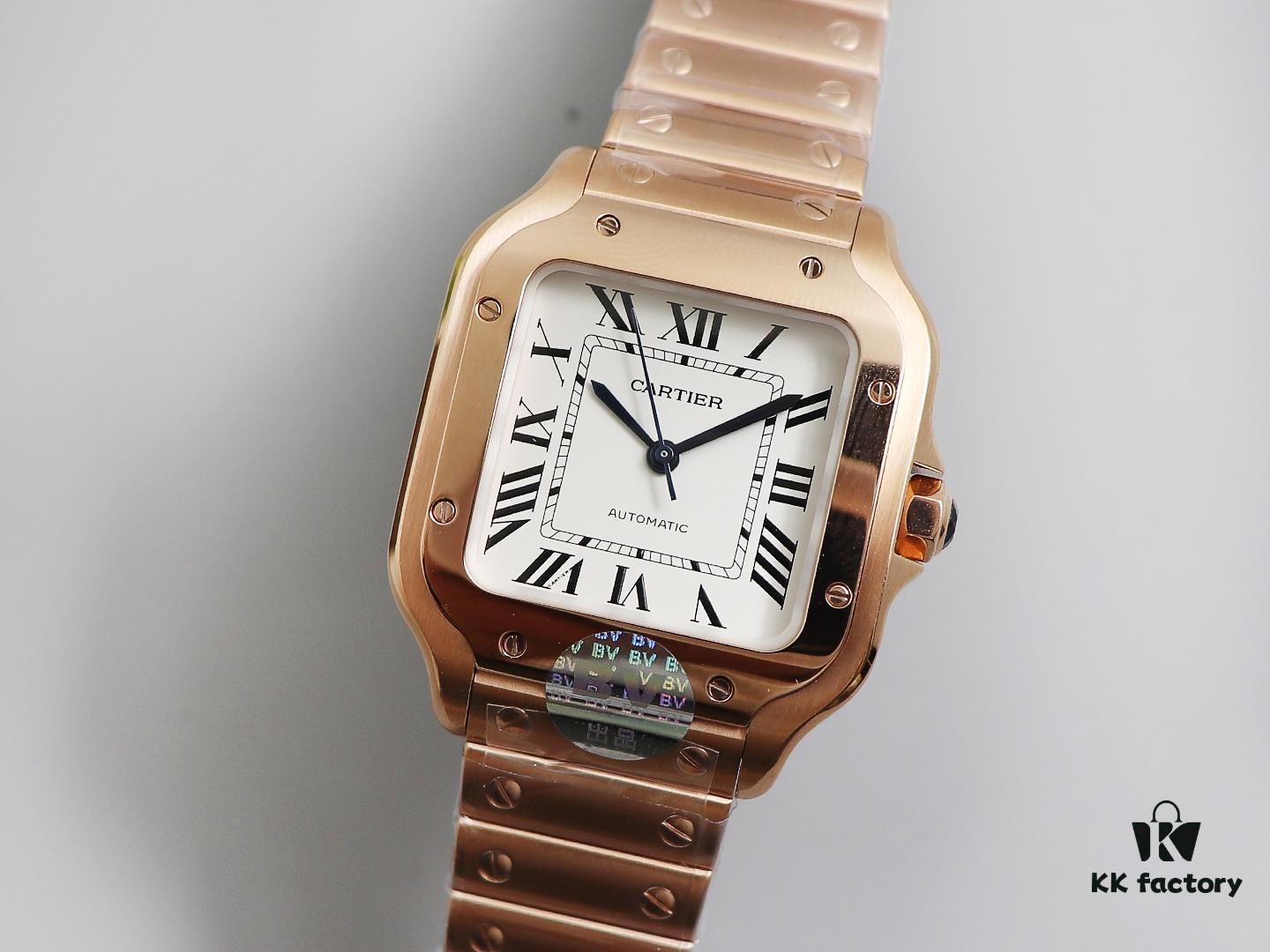 6931a7f2ccd8ab3d7af9c5b0 Women's Medium Size - Cartier New Santos by BV