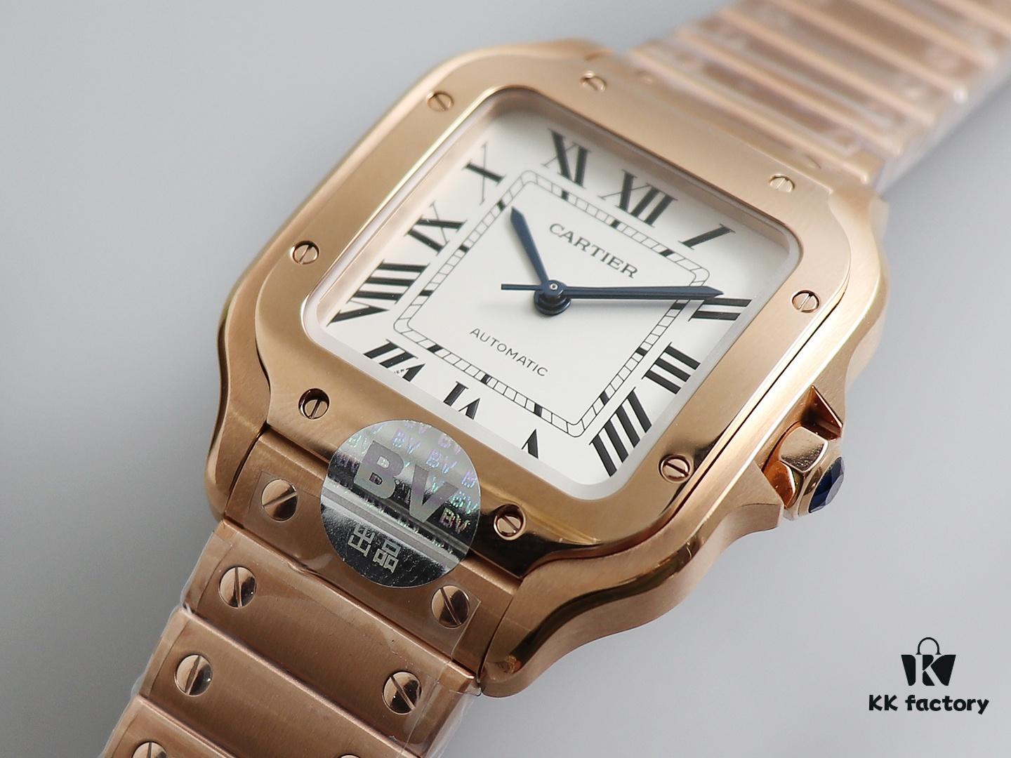 6931a7f2ccd8ab3d7af9c5b1 Women's Medium Size - Cartier New Santos by BV