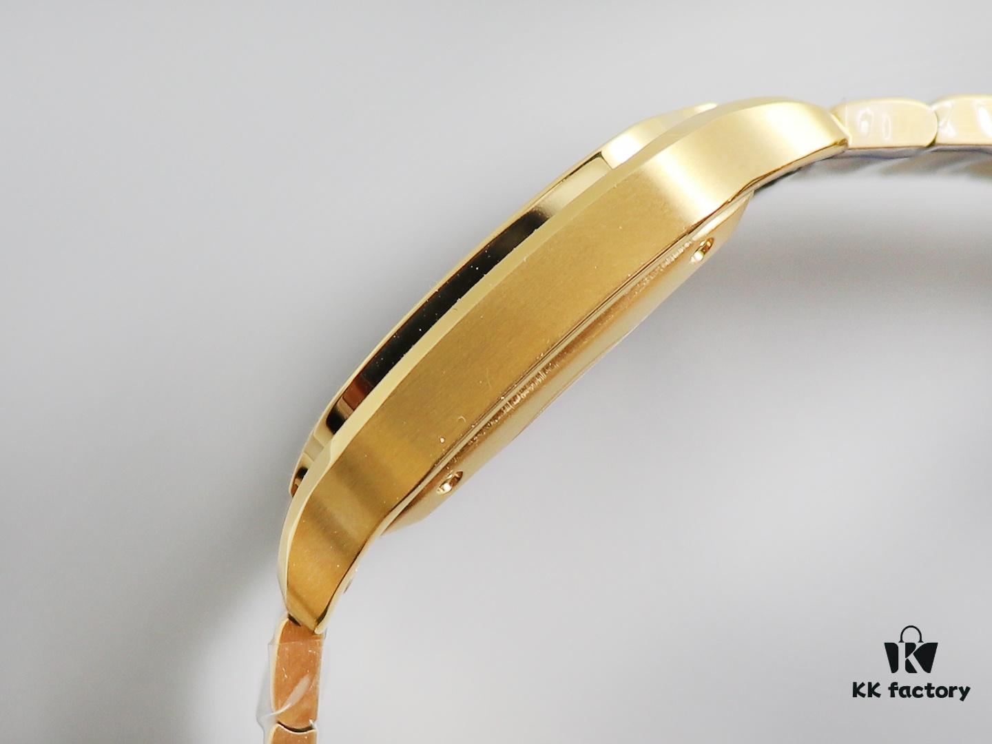 6931a7f3ccd8ab3d7af9c5be BV Factory Highest Version Genuine Mould Cartier Santos Couple Watch