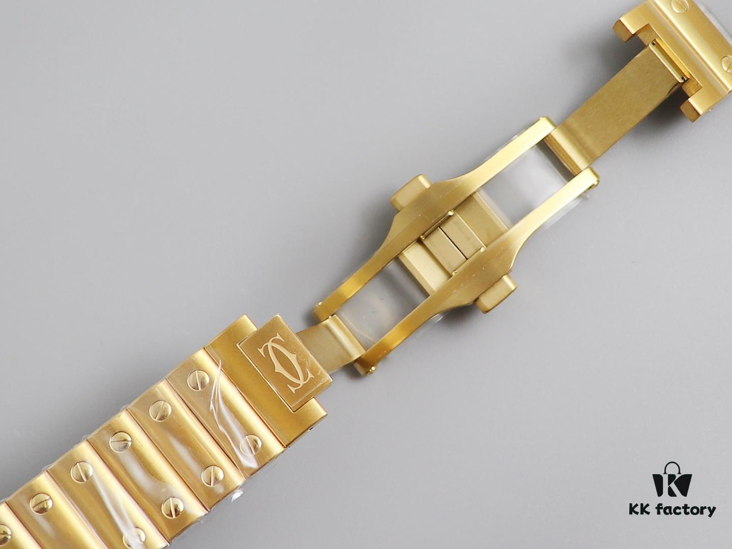 6931a7f3ccd8ab3d7af9c5c0 BV Factory Highest Version Genuine Mould Cartier Santos Couple Watch