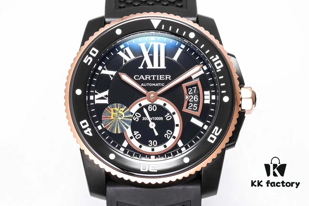 6931a7f4ccd8ab3d7af9c5cc Latest F5 Taiwan-made Cartier Calibre de Cartier Diver Series Watch