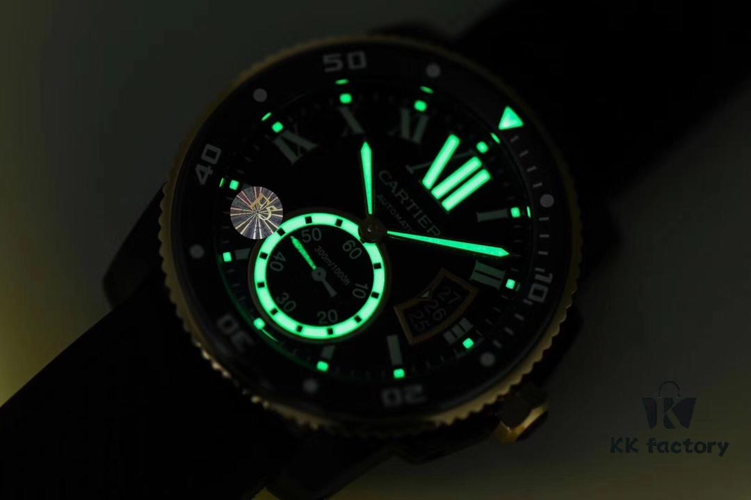 6931a7f4ccd8ab3d7af9c5d1 Latest F5 Taiwan-made Cartier Calibre de Cartier Diver Series Watch