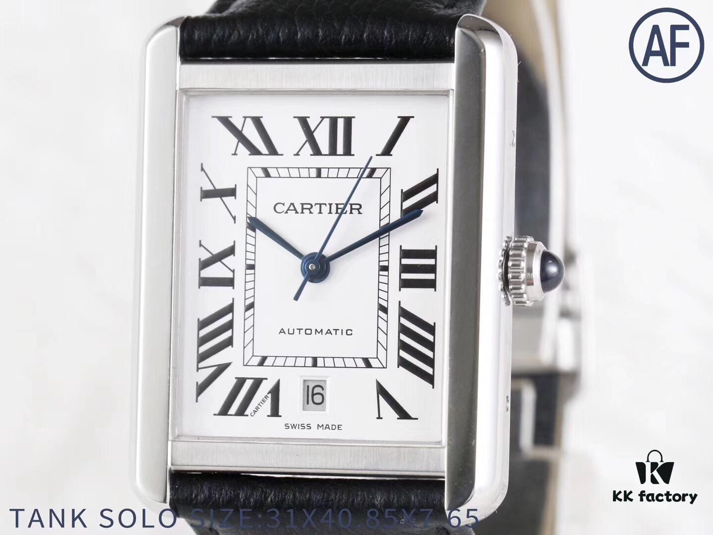 6931a7f6ccd8ab3d7af9c5ec AF Year-End Masterpiece: 'Square Elegance, Dominating All Directions' - Cartier Tank Series W5200027 Watch