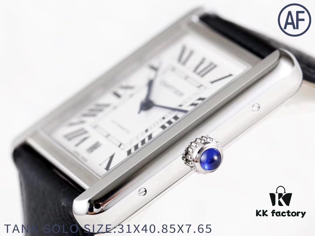 6931a7f6ccd8ab3d7af9c5ef AF Year-End Masterpiece: 'Square Elegance, Dominating All Directions' - Cartier Tank Series W5200027 Watch