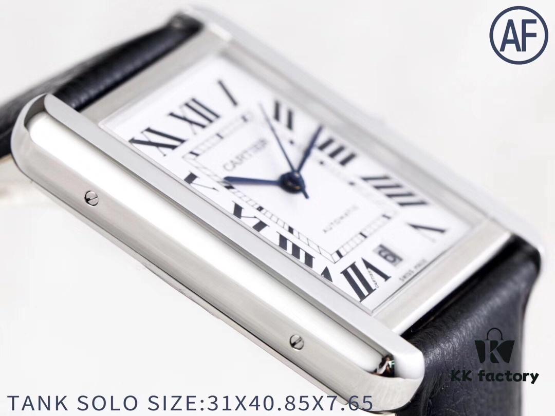 6931a7f6ccd8ab3d7af9c5f0 AF Year-End Masterpiece: 'Square Elegance, Dominating All Directions' - Cartier Tank Series W5200027 Watch