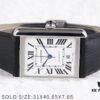 6931a7f6ccd8ab3d7af9c5f1 AF Year-End Masterpiece: 'Square Elegance, Dominating All Directions' - Cartier Tank Series W5200027 Watch