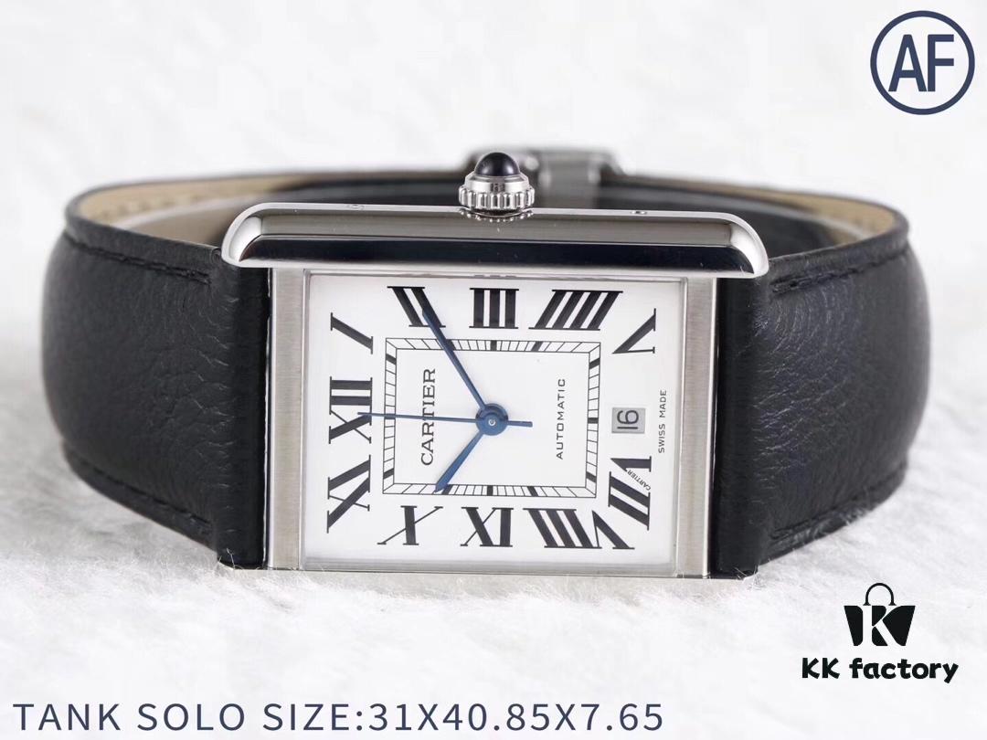 6931a7f6ccd8ab3d7af9c5f1 AF Year-End Masterpiece: 'Square Elegance, Dominating All Directions' - Cartier Tank Series W5200027 Watch