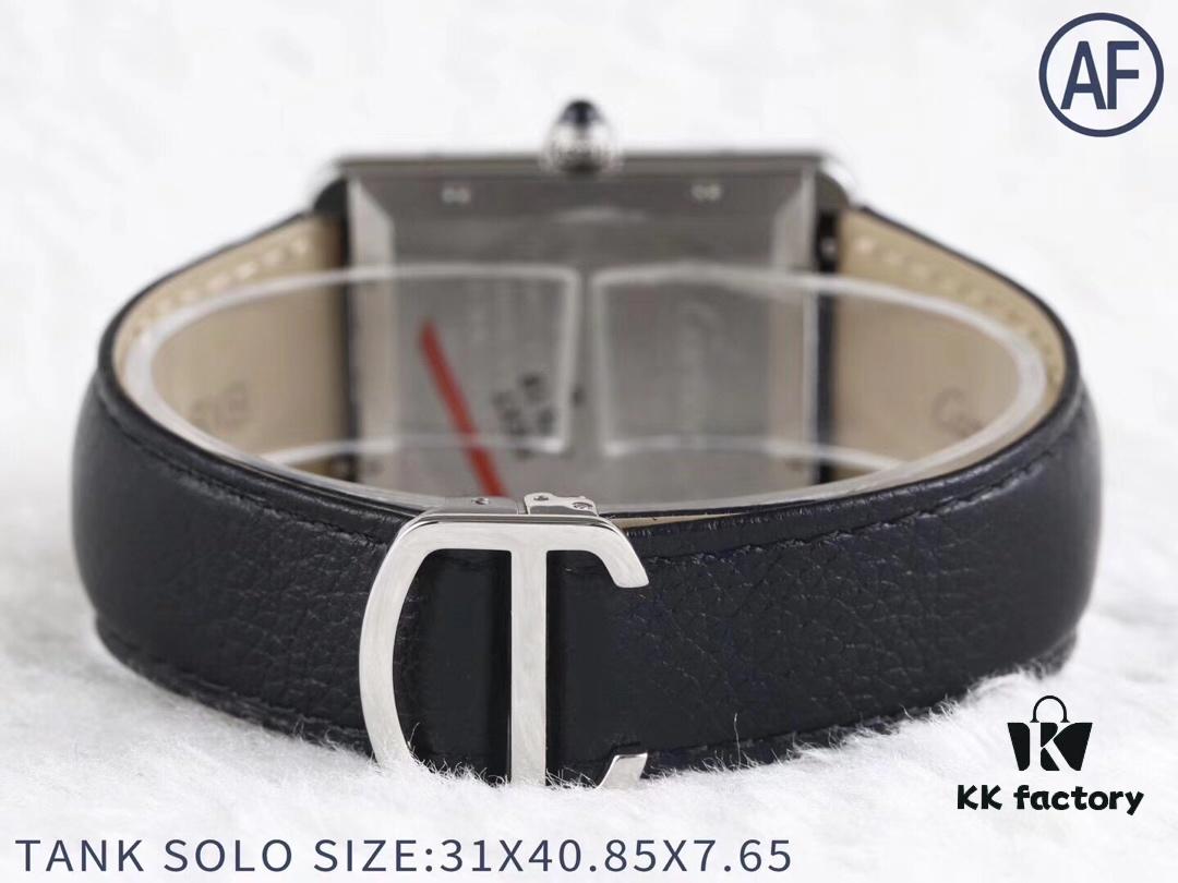 6931a7f6ccd8ab3d7af9c5f2 AF Year-End Masterpiece: 'Square Elegance, Dominating All Directions' - Cartier Tank Series W5200027 Watch