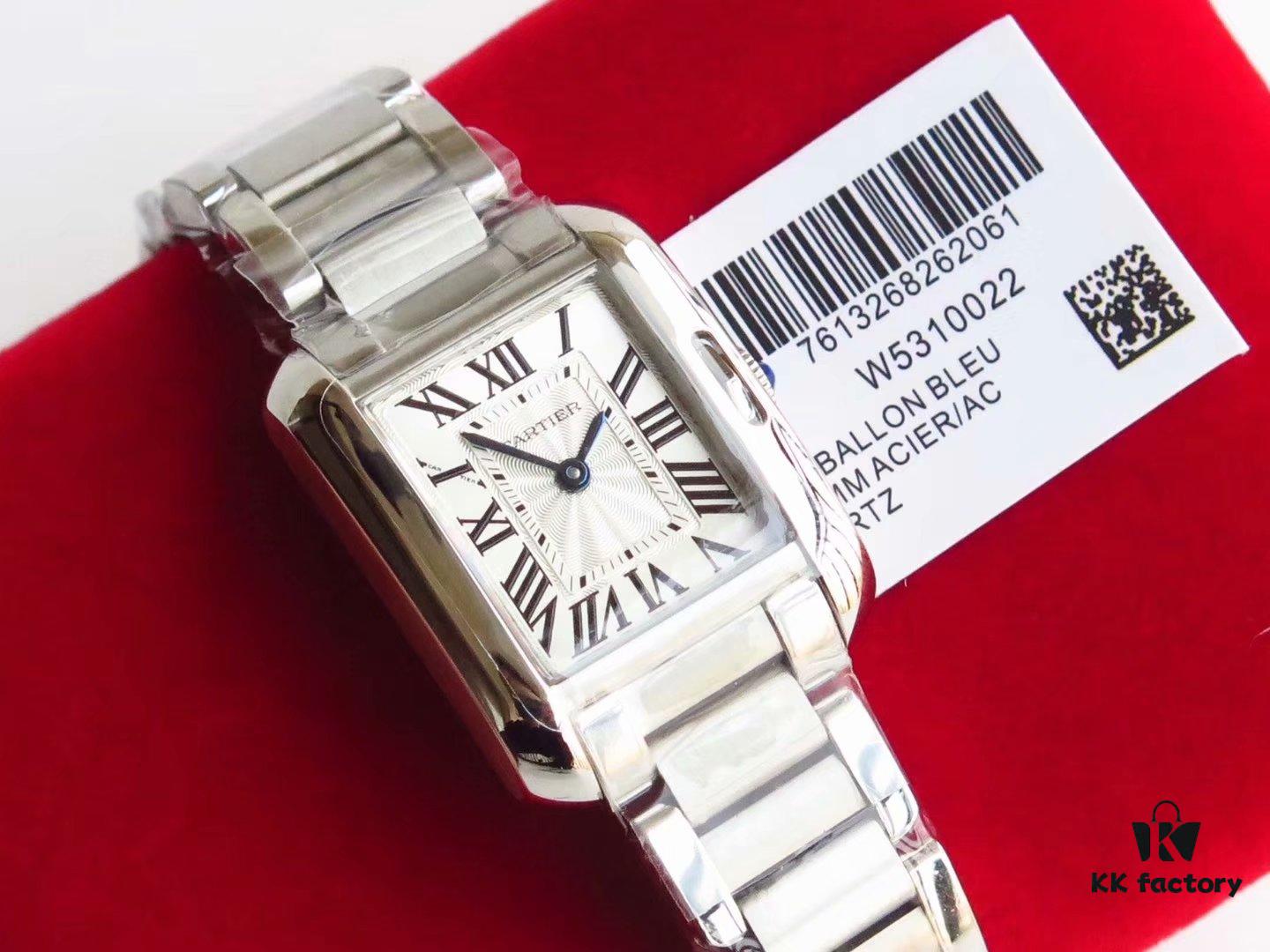 6931a7f7ccd8ab3d7af9c5fe Elegant and Captivating Wrist Masterpiece - GS New Release Cartier Tank Anglaise Ladies' Watch