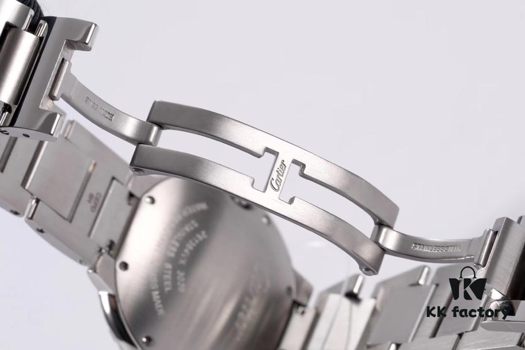 6931a7f9ccd8ab3d7af9c620 Cartier Ballon Bleu Square Diamond Full-Pave Ladies Watch
