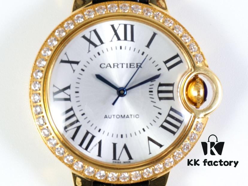 6931a7faccd8ab3d7af9c62d CD Factory Strongly Recommends👉 Cartier Blue Balloon 36mm, Original Size 1:1, Ultra-Thin Movement with Imported Movement