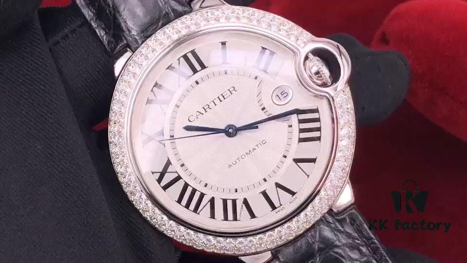 Cartier Solid Silver Couples Watches