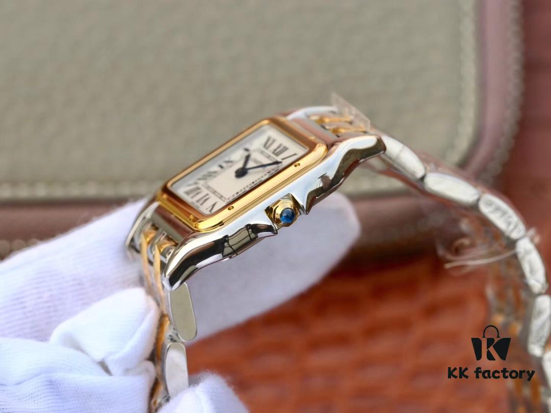 8848 Cartier Panther, Original Mold, Women's Imported Quartz Movement, 22MM (Small), 27MM (Medium)