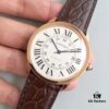 6931a7feccd8ab3d7af9c67e TW Taiwan Factory CARTIER Cartier London SOLO Series Men's Watch, Genuine Mould Opening, 2892 Movement, Genuine Crocodile Leather Strap