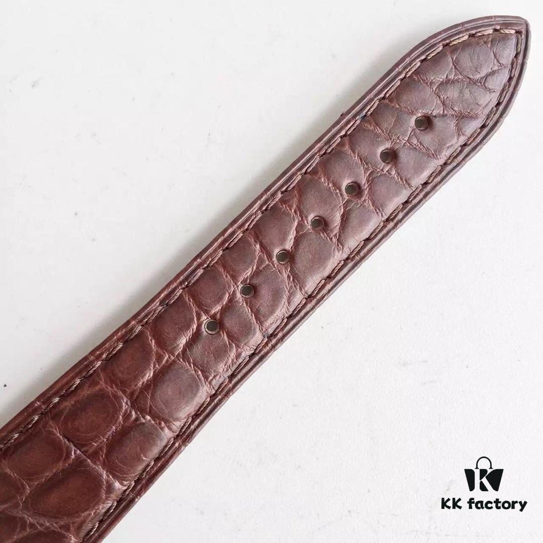 6931a7ffccd8ab3d7af9c684 TW Taiwan Factory CARTIER Cartier London SOLO Series Men's Watch, Genuine Mould Opening, 2892 Movement, Genuine Crocodile Leather Strap