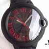 6931a7ffccd8ab3d7af9c688 CARTIER x Bamford Watch Department Collaboration - New Ballon Bleu Watch, The Mysterious Black Knight with Passion and Rock 'n' Roll Spirit! Men's 42mm Timepiece with Sapphire Crystal Domed Double Bubble Fish-Eye, Dimensional Dial, Honored Release by Taiwan Factory