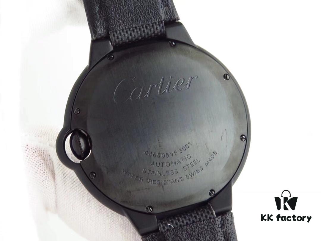 6931a7ffccd8ab3d7af9c68d CARTIER x Bamford Watch Department Collaboration - New Ballon Bleu Watch, The Mysterious Black Knight with Passion and Rock 'n' Roll Spirit! Men's 42mm Timepiece with Sapphire Crystal Domed Double Bubble Fish-Eye, Dimensional Dial, Honored Release by Taiwan Factory