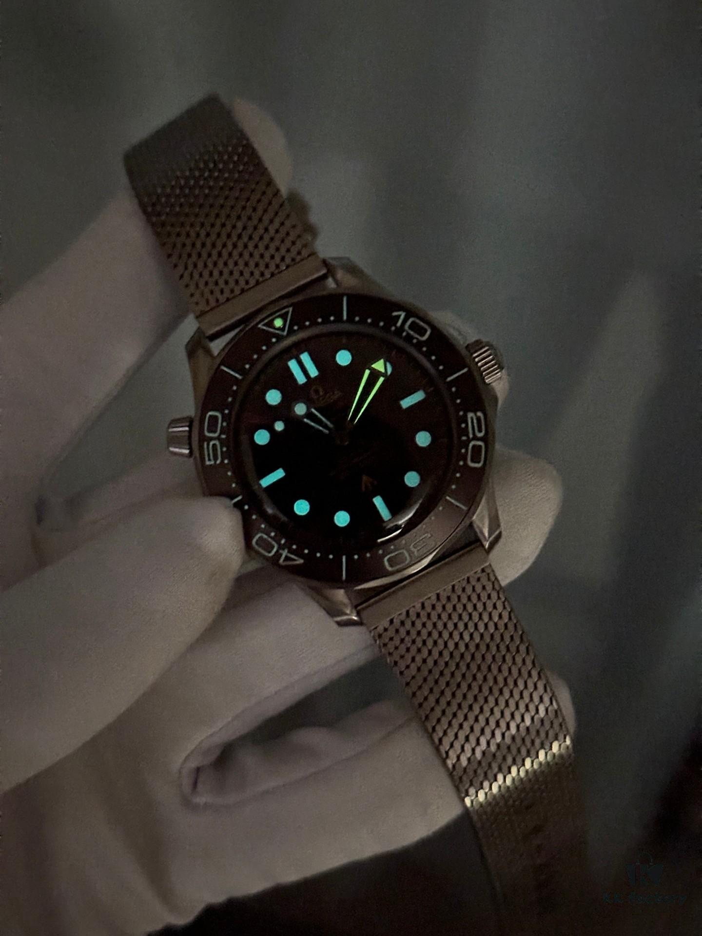 6931a802ccd8ab3d7af9c6b8 C Factory New Masterpiece • OMEGA Omega James Bond No Time to Die - Exclusive Custom Version