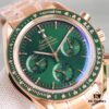 6931a804ccd8ab3d7af9c6dc Omega OMEGA Speedmaster Series 'Green Rose Gold' and 'Black Rose Gold' Limited Editions